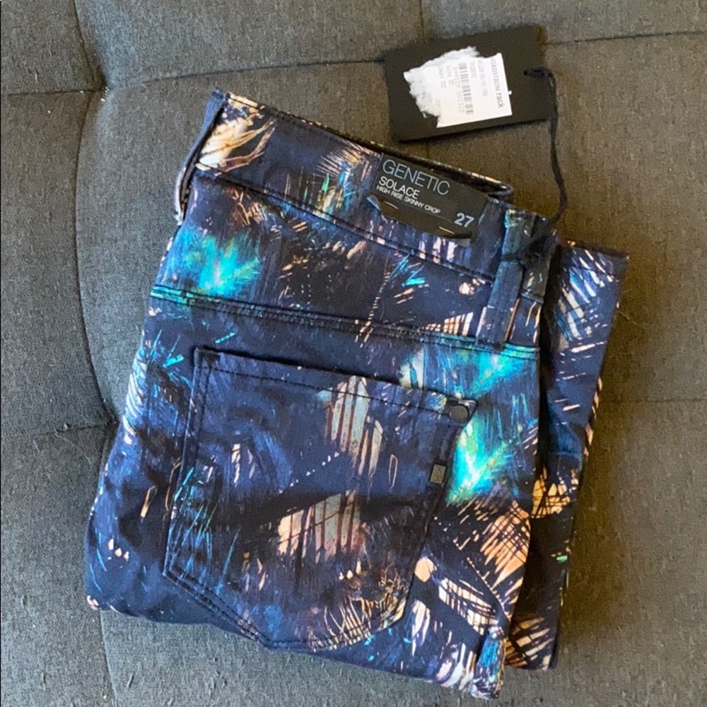 Jungle print pants